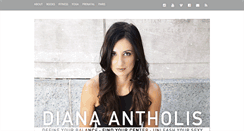 Desktop Screenshot of dianaantholis.com